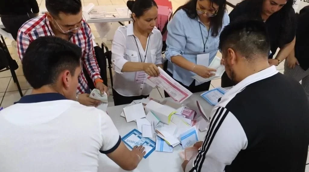 Concluye INE cómputo distrital de elección judicial