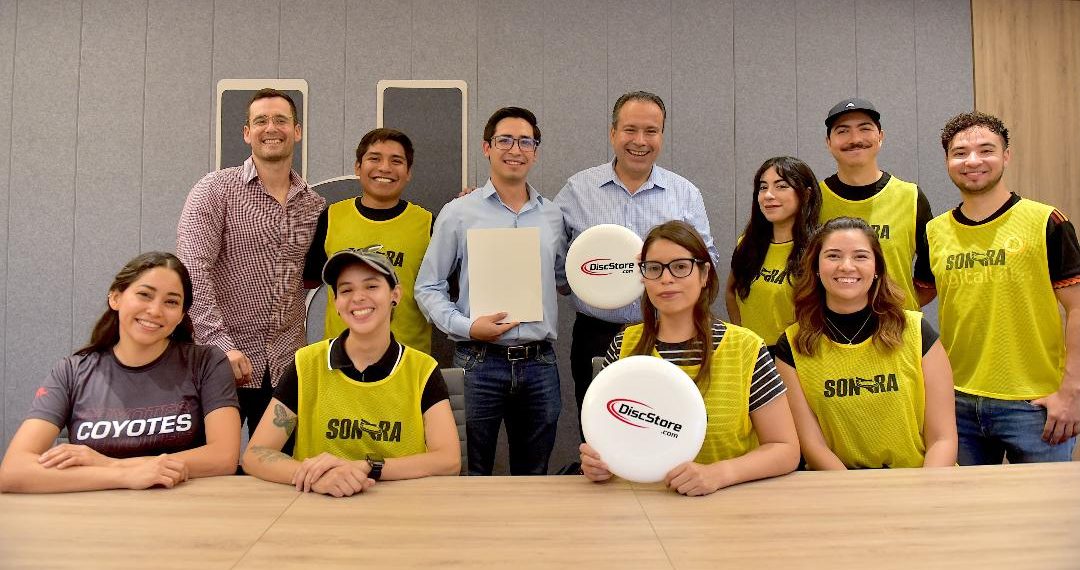 Impulsa Toño Astiazarán talento deportivo con apoyo a Selección Sonora de Ultimate Freesbe