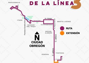 Gobierno de Sonora realiza mejoras de frecuencia en rutas del transporte urbano de Ciudad Obregón