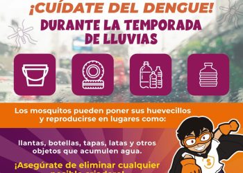 Ante la llegada de las lluvias, el Gobierno de Sonora refuerza acciones para prevenir el dengue