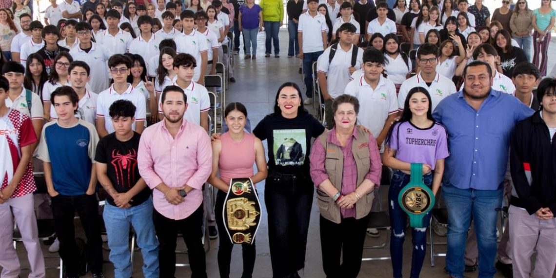 Gobierno de Sonora entrega equipamiento a Cecyte plantel Pueblitos