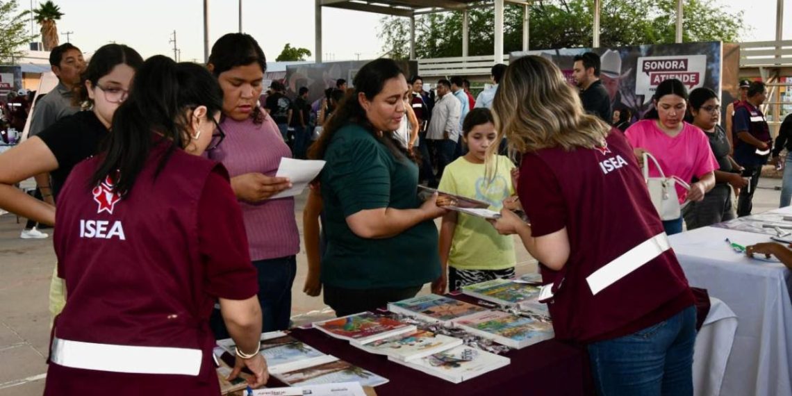 “Sonora Atiende” llega a Las Minitas con servicios gratuitos y atención a las familias