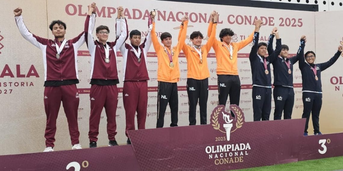 Gana alumno de Cobach Sonora cuatro medallas en Olimpiada Nacional Conade 2025