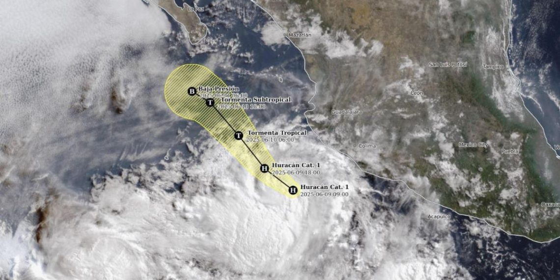 Gobierno de Sonora descarta afectaciones en el estado por huracán Bárbara