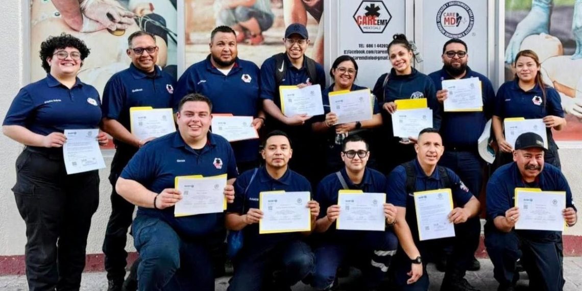 Fortalece Gobierno de Sonora certificación de docentes en atención prehospitalaria: UTPP