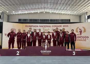 Destaca Sonora con cinco medallas en la Olimpiada Nacional de Trampolín