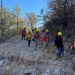 Gobierno de Sonora informa incremento de personal para el combate al incendio forestal en Agua Prieta