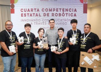 Gobierno de Sonora premia a ganadores de la cuarta Competencia Estatal de Robótica: SEC