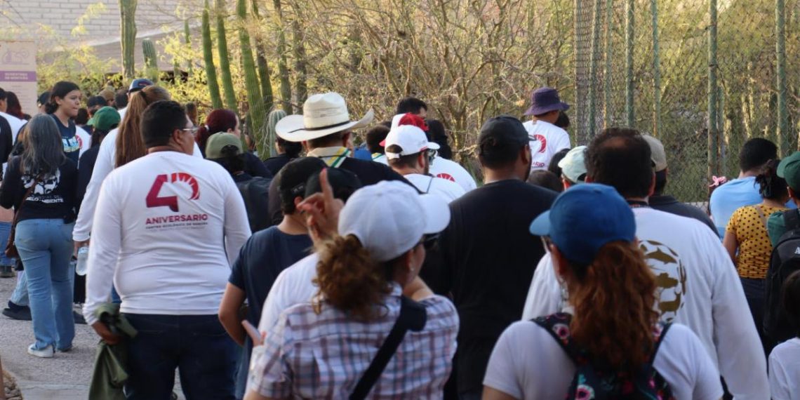 Gobierno de Sonora celebra 40 años del Centro Ecológico con actividades familiares