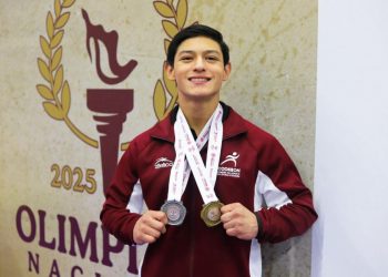 Alumno de Cobach Sonora se proclama campeón de gimnasia en Olimpiada Nacional 2025