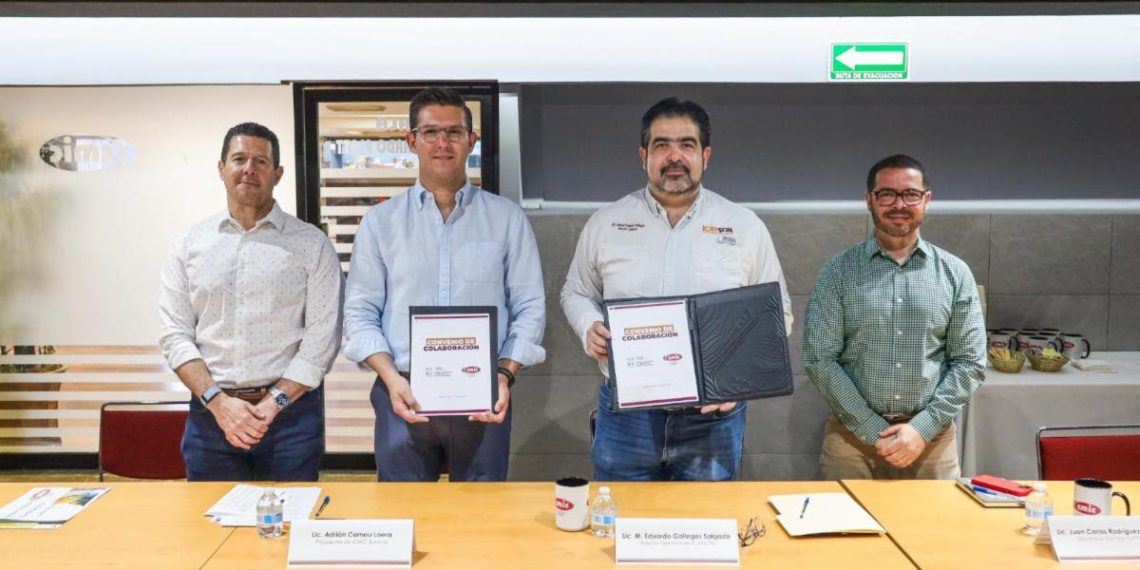 Gobierno de Sonora lleva a cabo firma de convenio entre Icatson y CMIC Sonora para fortalecer la industria de la construcción