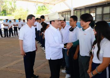 Gobernador Durazo impulsa mejoras en infraestructura del Instituto Kino para garantizar educación integral de niñas y niños