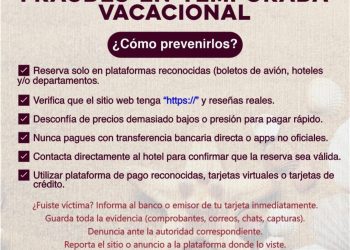 Unidad Cibernética del Gobierno de Sonora emite recomendaciones para prevenir fraudes en periodo vacacional