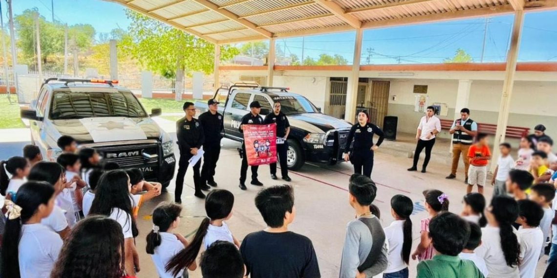 Promueve Gobierno de Sonora cultura de la paz entre niñas y niños de Navojoa