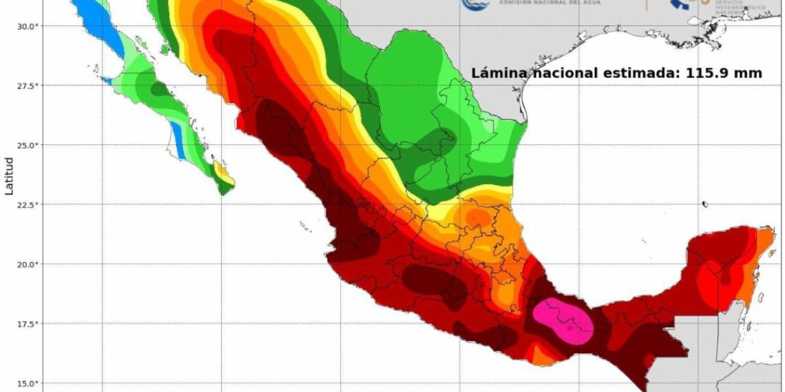 Gobierno de Sonora alerta por pronóstico de lluvias intensas para el mes de julio