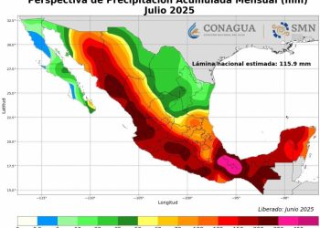 Gobierno de Sonora alerta por pronóstico de lluvias intensas para el mes de julio