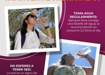 Exhorta Gobierno de Sonora a protegerse del calor extremo y atender señales de alarma