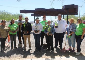 Activa Partido Verde jornadas de limpieza y reforestación en Hermosillo