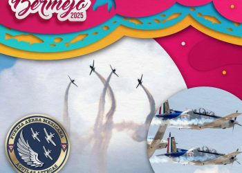 Invita el Ayuntamiento de Guaymas al espectáculo aéreo de “Águilas Aztecas” de la F.A.M.