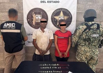 Capturados dos tiradores con droga en Hermosillo