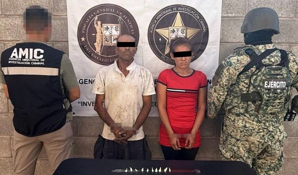 Capturados dos tiradores con droga en Hermosillo