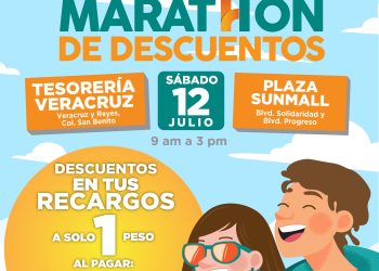 En verano continúa el Doble Maratón de Descuentos de Tesorería Municipal y Agua de Hermosillo este sábado 12