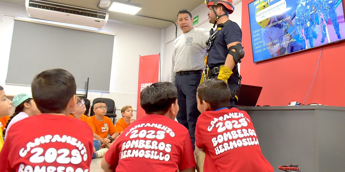 Inicia con gran entusiasmo la 14va edición del Campamento de Verano “El Mejor Bombero Eres Tú”