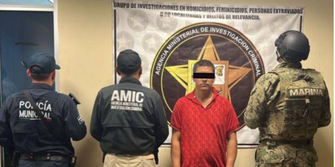 Operativo conjunto logra captura de objetivo criminal prioritario en Cajeme; quedó vinculado a proceso y en prisión