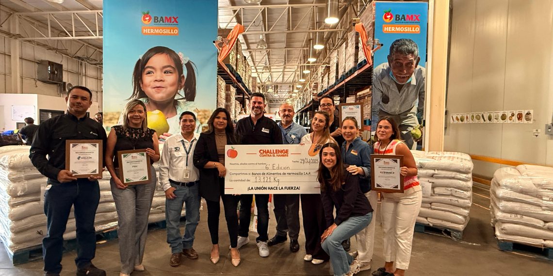 Banco de Alimentos de Hermosillo acopia 13 toneladas de frijol para familias sonorenses