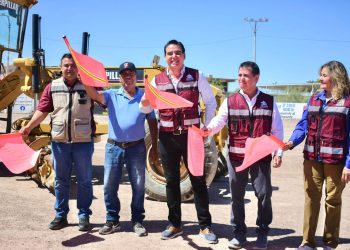 Gobierno de Sonora transforma Caborca con rehabilitación de campos deportivos