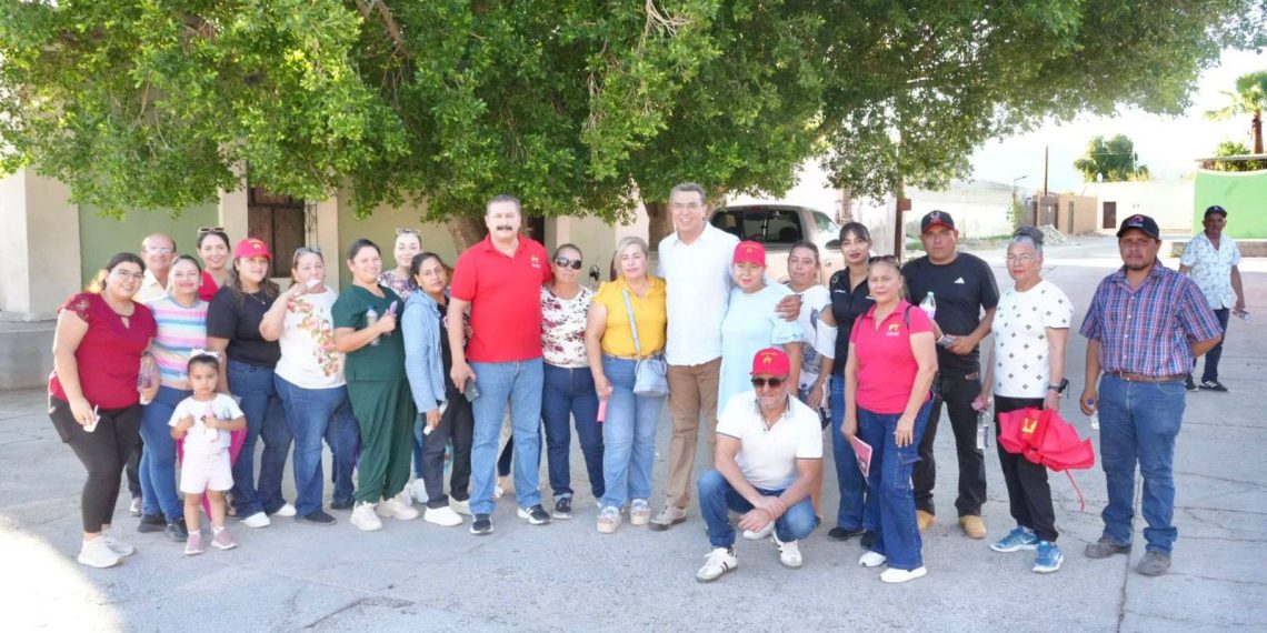 Ramón Flores entrega informe legislativo en Mazatán y Nácori Grande