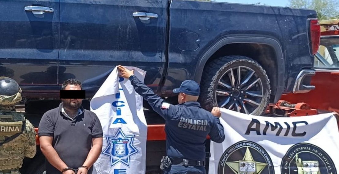 Lo agarran con crystal y carro robado en Magdalena