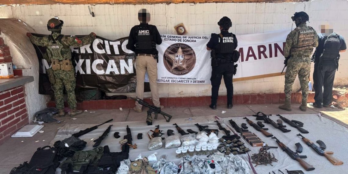 A la cárcel dos sujetos por narcomenudeo, atentado contra la seguridad y diversos delitos en Cajeme