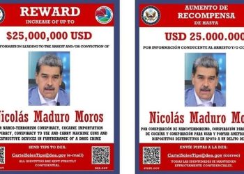 Promueve DEA en redes recompensa de 25 mdd por Maduro