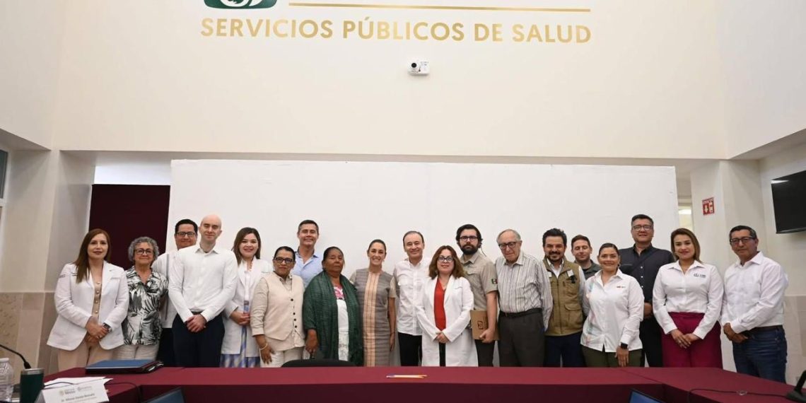 Gobernador Durazo y Presidenta Sheinbaum fortalecen sistema de salud para Sonora, con más de 750 millones de pesos