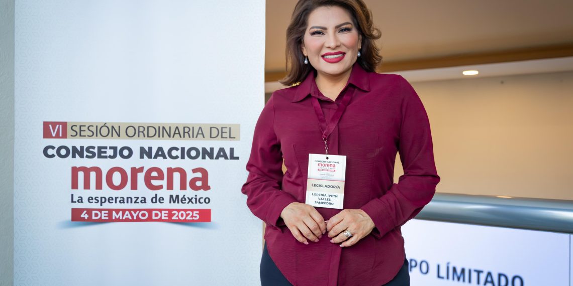 Consejo Político de Morena convoca la participación de Senadoras y Senadores: Lorenia Valles