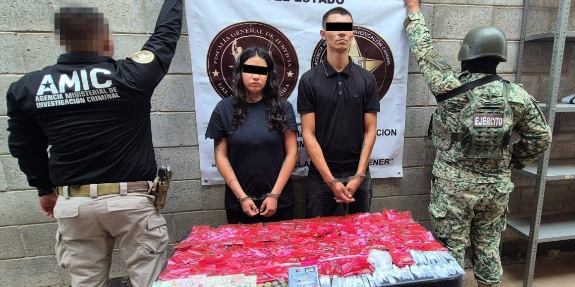Operativo coordinado AMIC-DEFENSA asegura droga y detiene a dos personas en Hermosillo