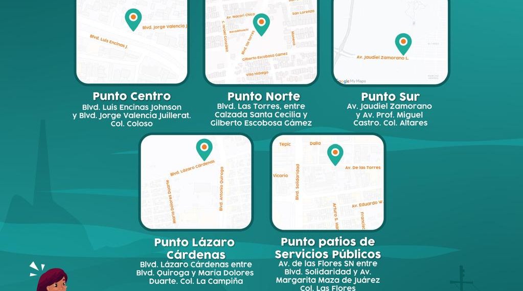 Cuenta Ayuntamiento de Hermosillo con cinco Puntos de Transferencia para depósito de basura