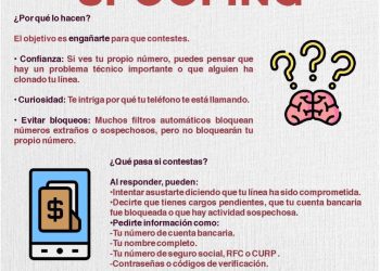 Previene Unidad Cibernética de Gobierno de Sonora sobre “spoofing”, nueva modalidad de estafa