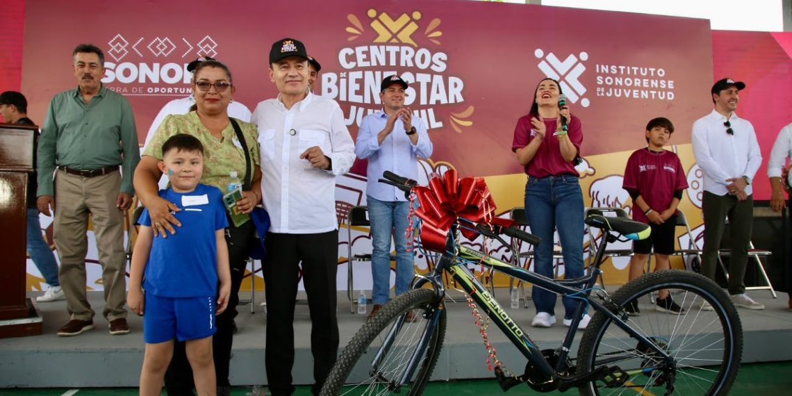 Gobernador Durazo impulsa formación de más de 100 mil niños y jóvenes con Centros de Bienestar