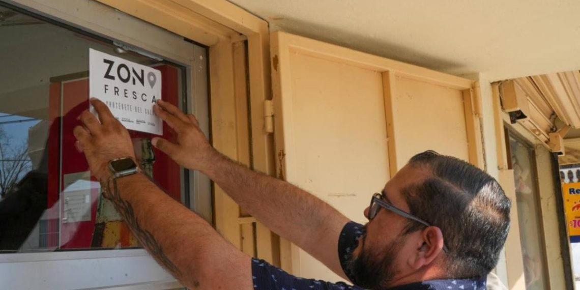 Gobierno de Sonora impulsa estrategia de Zonas Frescas para proteger la salud ante calor extremo