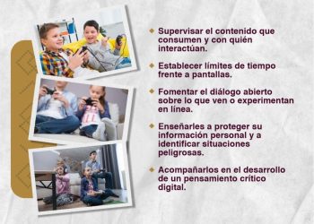 Recomienda Gobierno de Sonora supervisar uso de redes sociales y videojuegos en niñas, niños y adolescentes