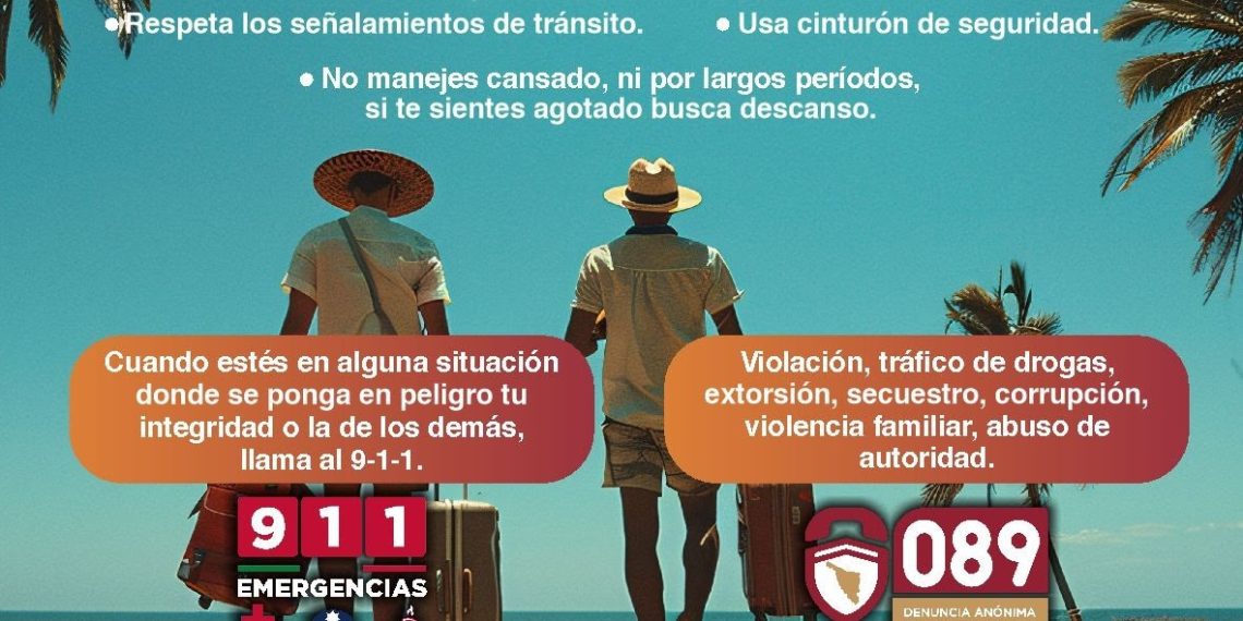 Gobierno de Sonora exhorta a prevenir accidentes estas vacaciones