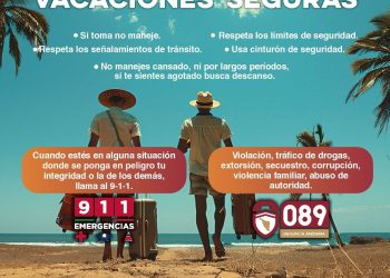 Gobierno de Sonora exhorta a prevenir accidentes estas vacaciones