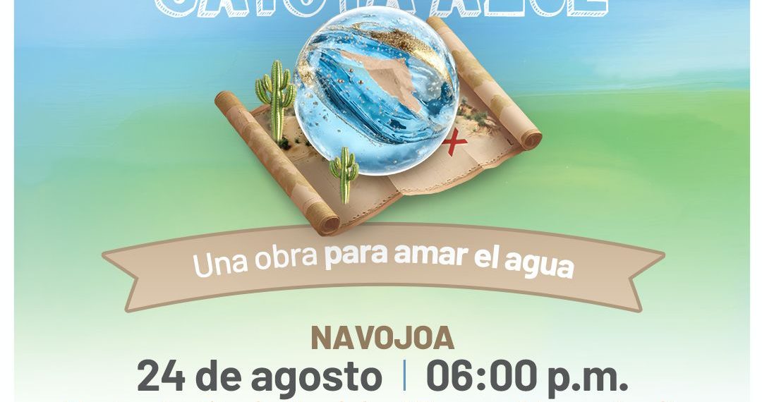 Llevará Omar Del Valle Colosio obra de teatro a Navojoa para cuidar el agua