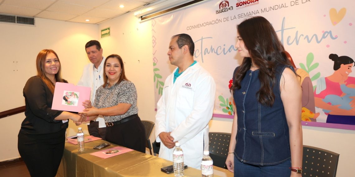 Capacita Gobierno de Sonora a personal de Isssteson en lactancia materna