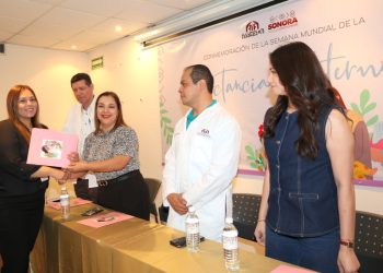 Capacita Gobierno de Sonora a personal de Isssteson en lactancia materna