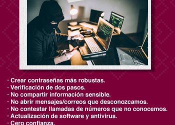 Comparte Gobierno de Sonora recomendaciones para prevenir el robo de información digital
