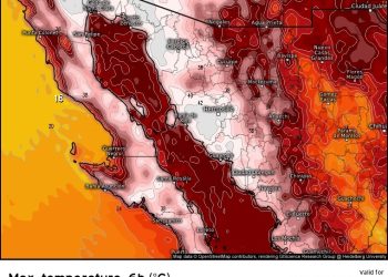 Gobierno de Sonora informa sobre altas temperaturas en el estado
