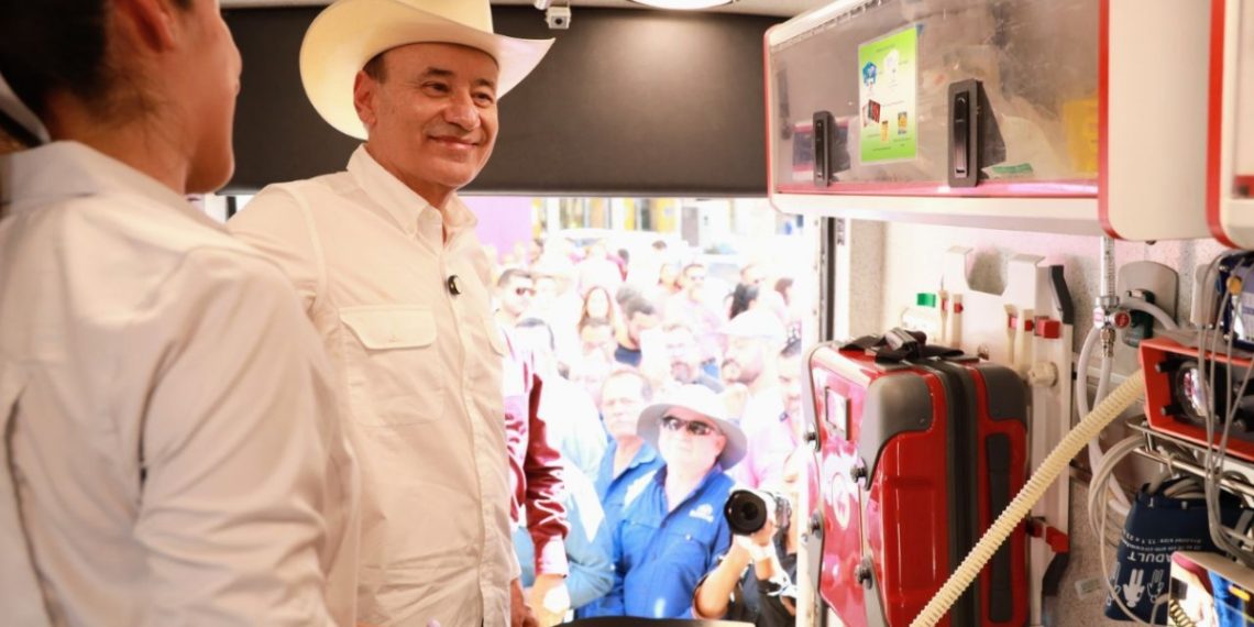 Gobernador Durazo cumple demanda histórica de Isssteson con nuevas ambulancias y relanzamiento de “Médico en Casa”